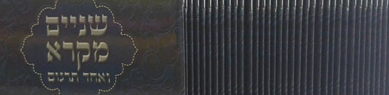 Shnayim mikra ve-echad targum